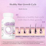 Omvi Formulas, Hair Growth Supplement with Biotin 20,000mcg, Collagen, Keratin, Vitamin A, C, D3 & B12, Stronger Hair Skin and Nails, Non-GMO, Gluten Free, 120Capsules